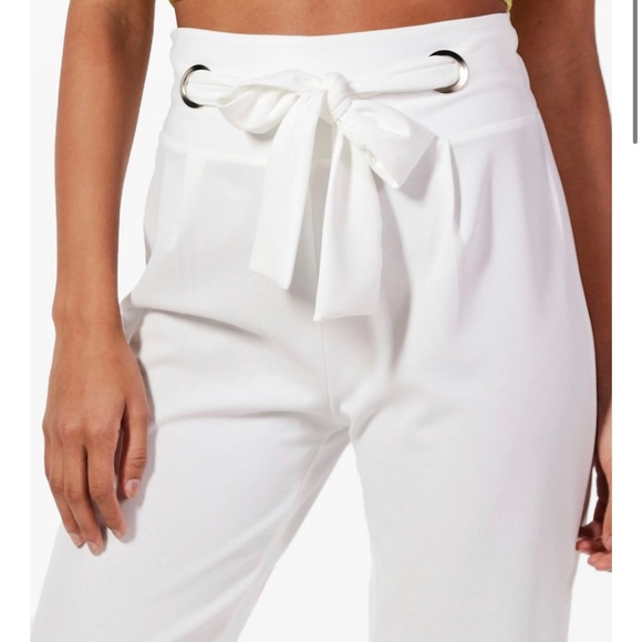 BOOHOO - high waist slim fit trouser - Picture 4 of 6